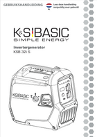 Invertergenerator in Geluidsdichte Behuizing KSB 32i S