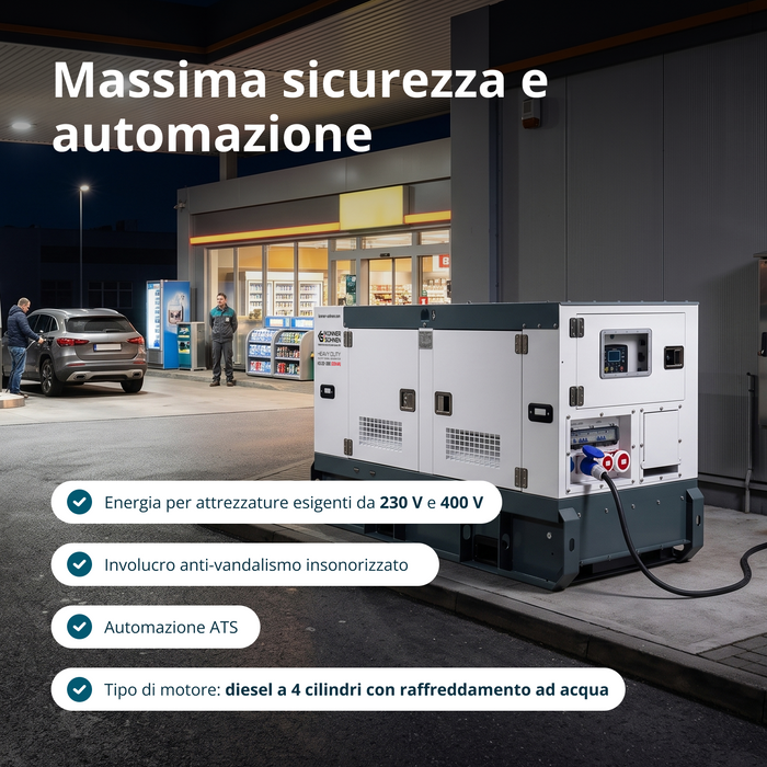 Centrale Elettrica Diesel Trifase KS 22-3BE