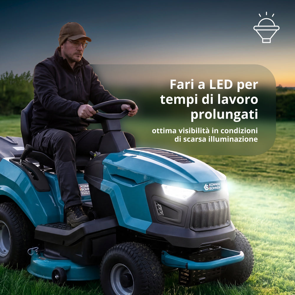 Trattorino Tagliaerba a Benzina KS 98TMG-H