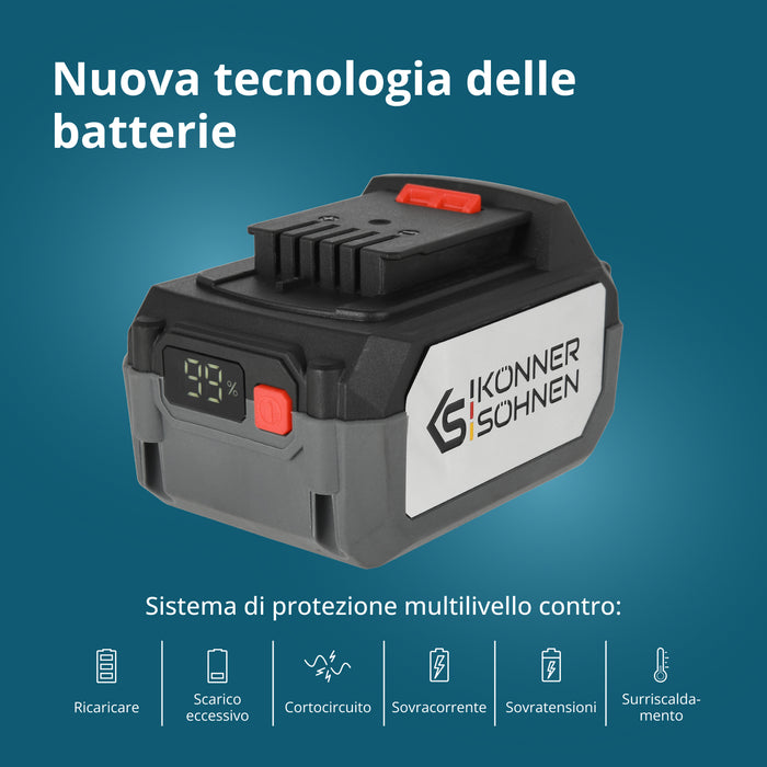 Batteria al litio da 20V KS 20V4-1