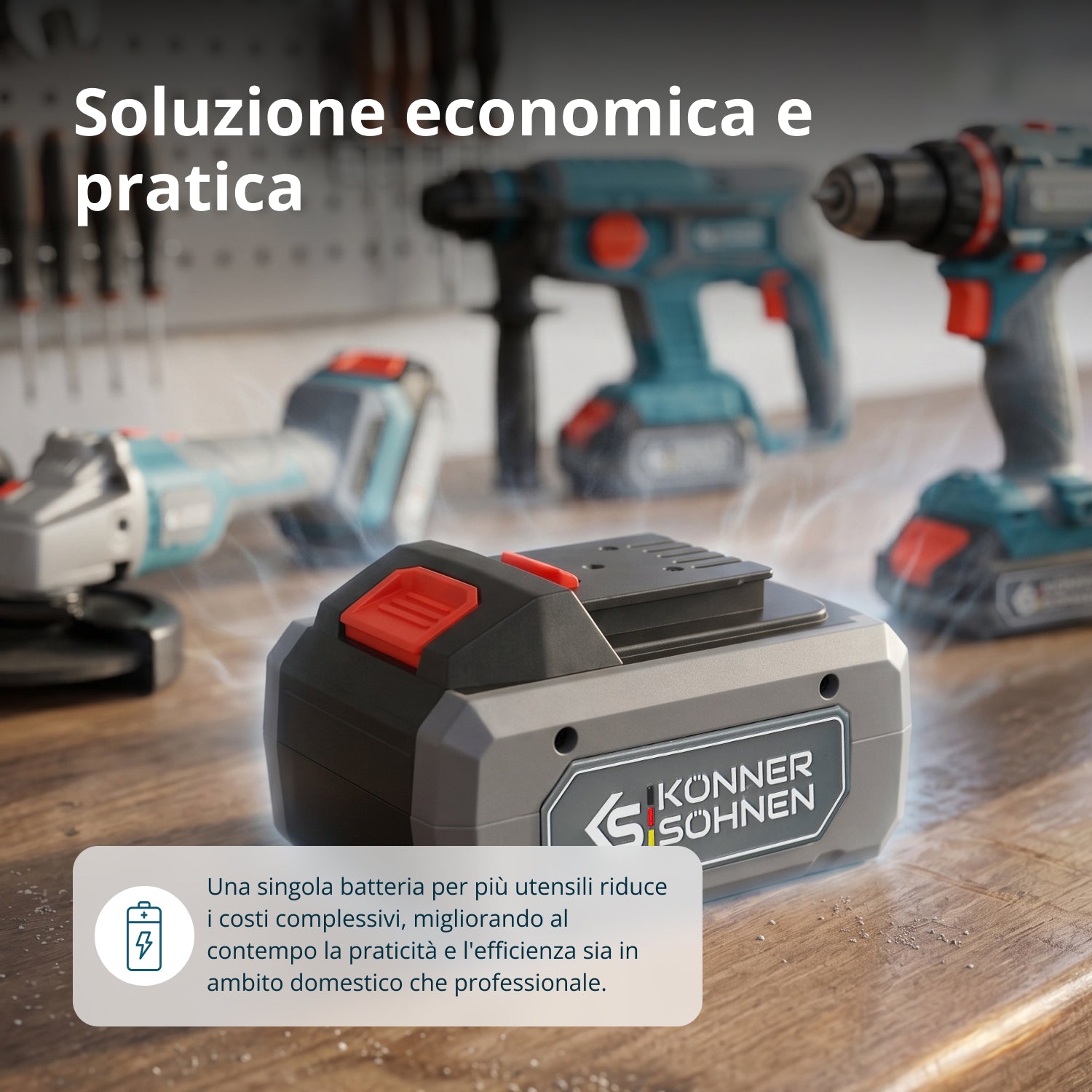 Batteria al litio da 20V KS 20V6-2