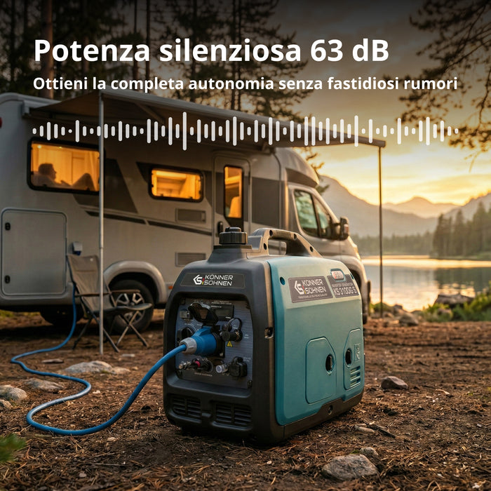 Generatore inverter GPL/benzina KS 3100iG S