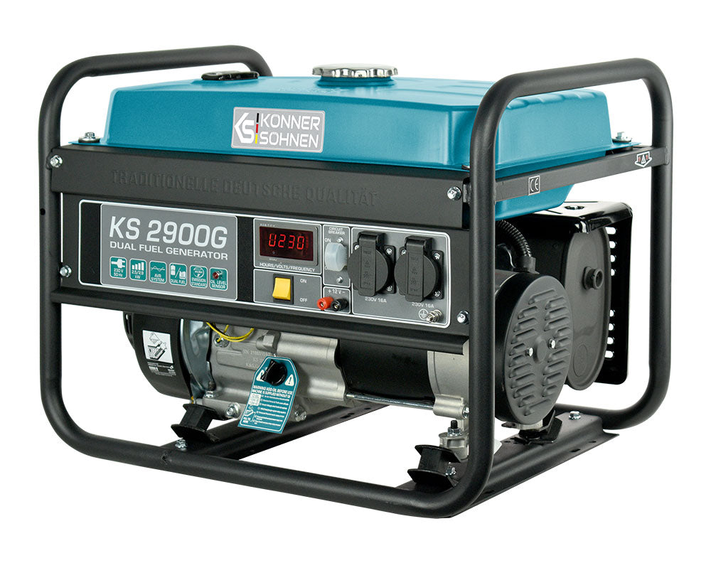 LPG/Benzin-Generator "Könner & Söhnen" KS 2900G