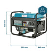 Generator benzynowy „Könner & Söhnen” KS 3000 thumbnail