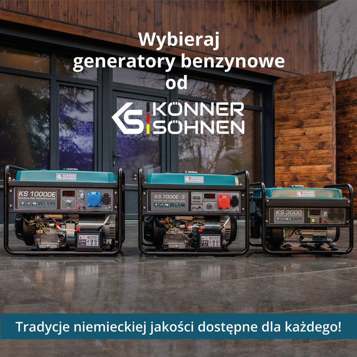Generator benzynowy „Könner & Söhnen” KS 3000