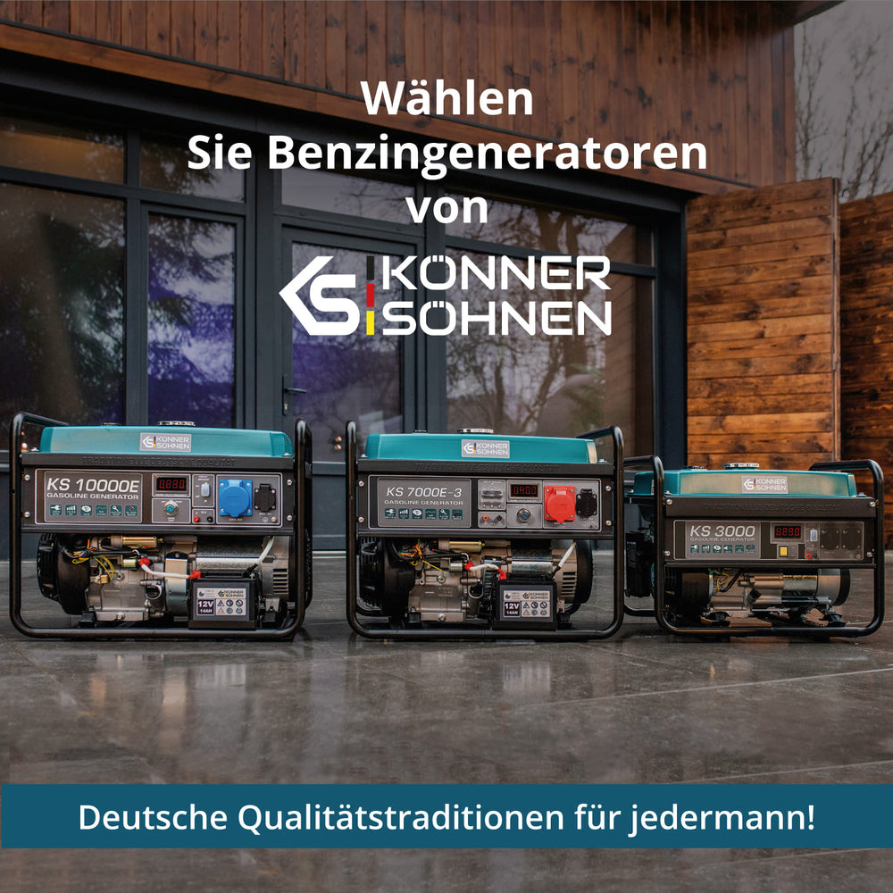Benzínový generátor „Könner & Söhnen“ KS 3000E