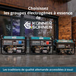 Groupe électrogène à essence "Könner & Söhnen" KS 3000E thumbnail