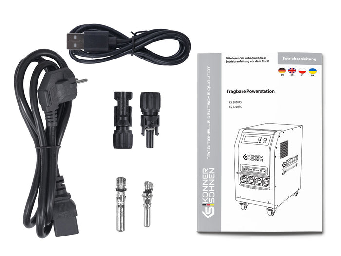 KS 3000PS 3 az 1-ben Hordozható Erőmű
