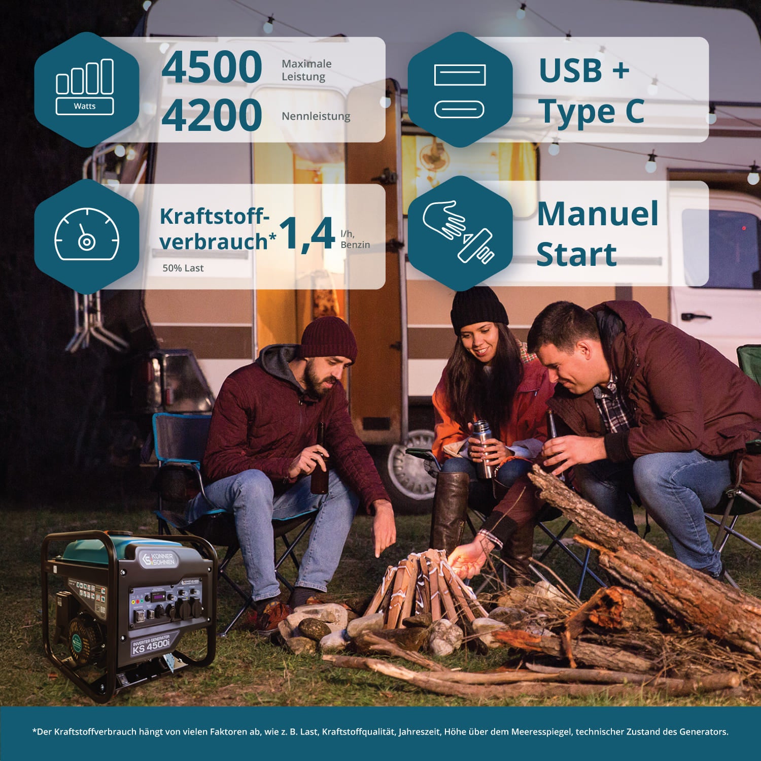 Inverter-Generator KS 4500i