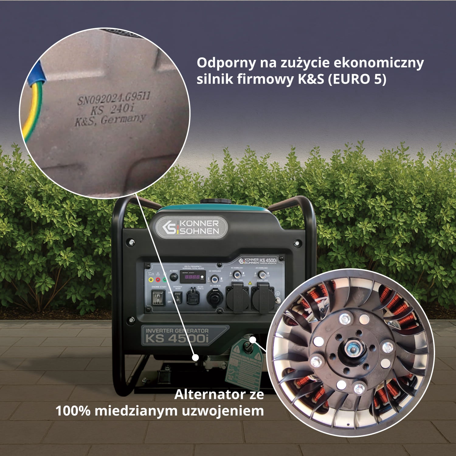 Agregat inwertorowy KS 4500i