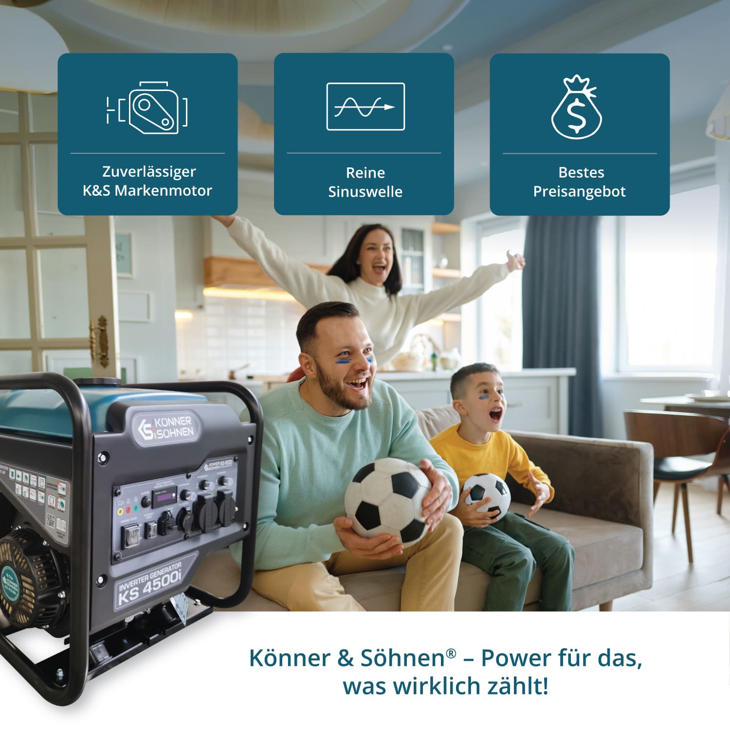 Inverter-Generator KS 4500i