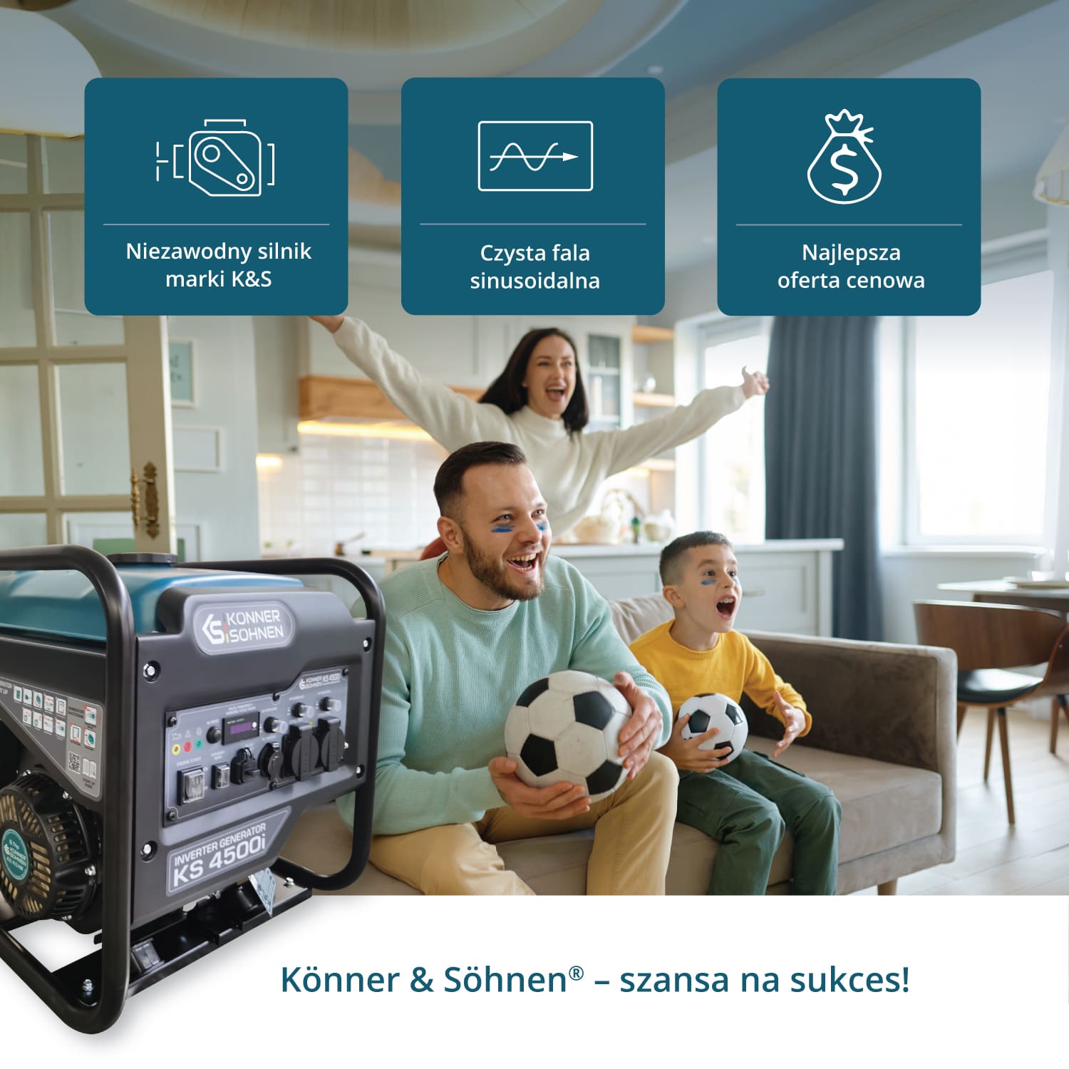 Agregat inwertorowy KS 4500i