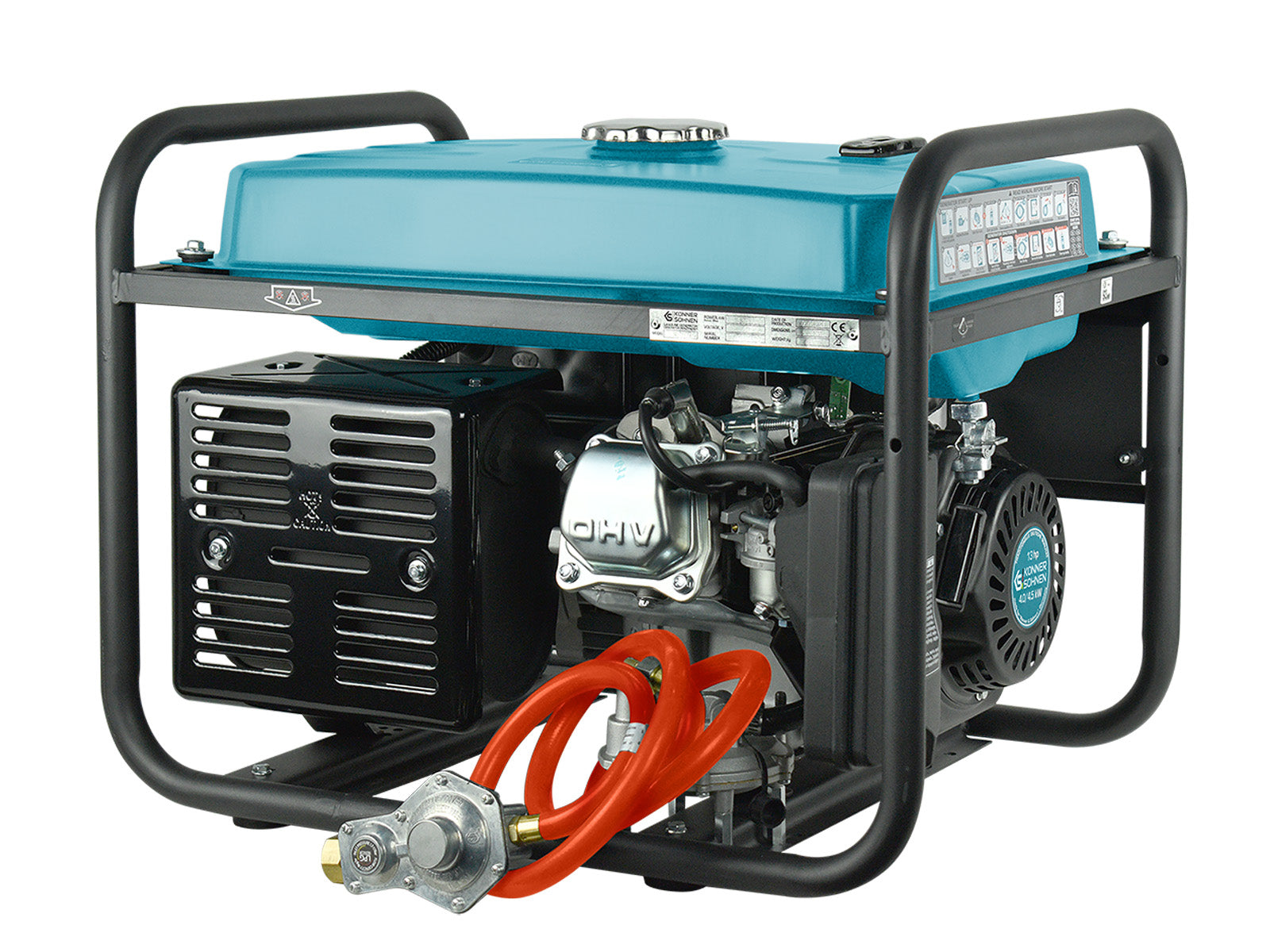 Generator LPG/Benzină „Könner & Söhnen” KS 5000E G