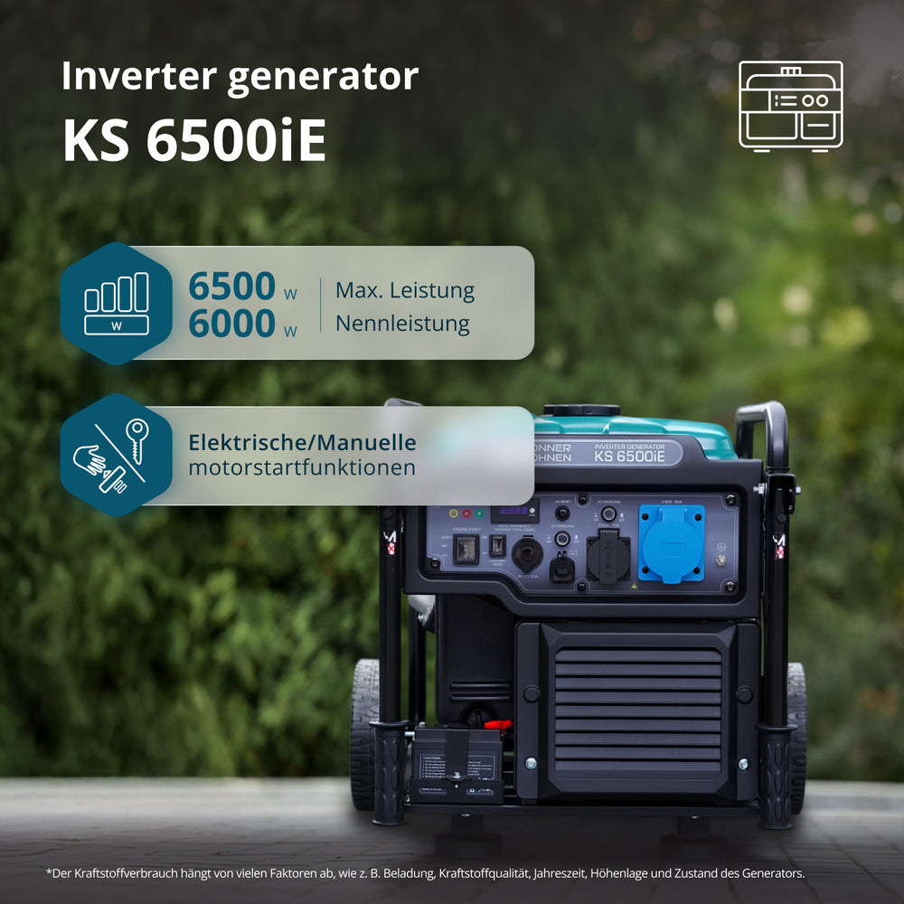 Inverter benzinski generator KS 6500iE