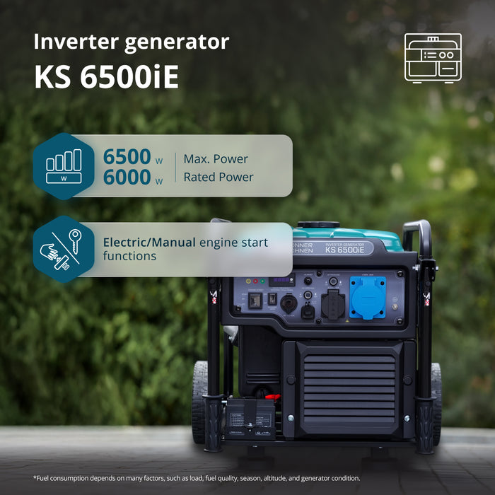 Inverter benzinski generator KS 6500iE