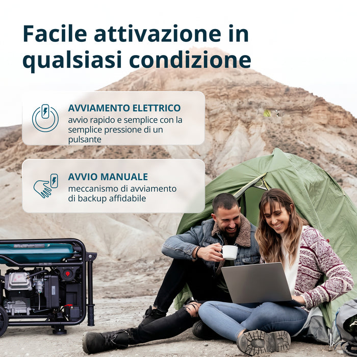 Generatore a Benzina Inverter KS 6500iE