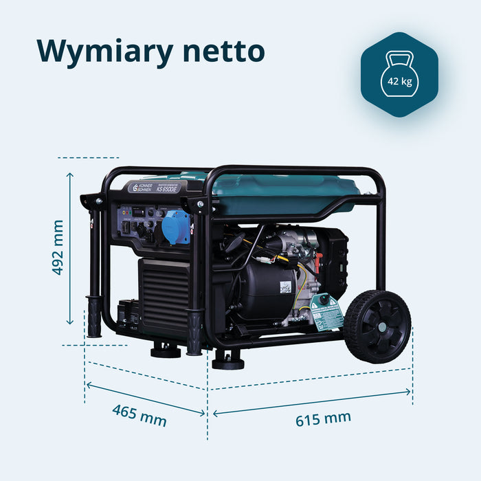 Generator Inwertorowy KS 6500iE