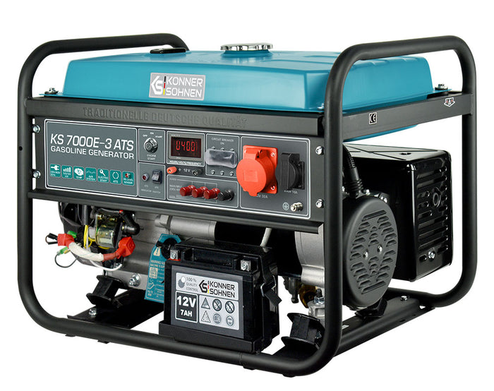 Benzingenerátor „Könner & Söhnen” KS 7000E-3 ATS