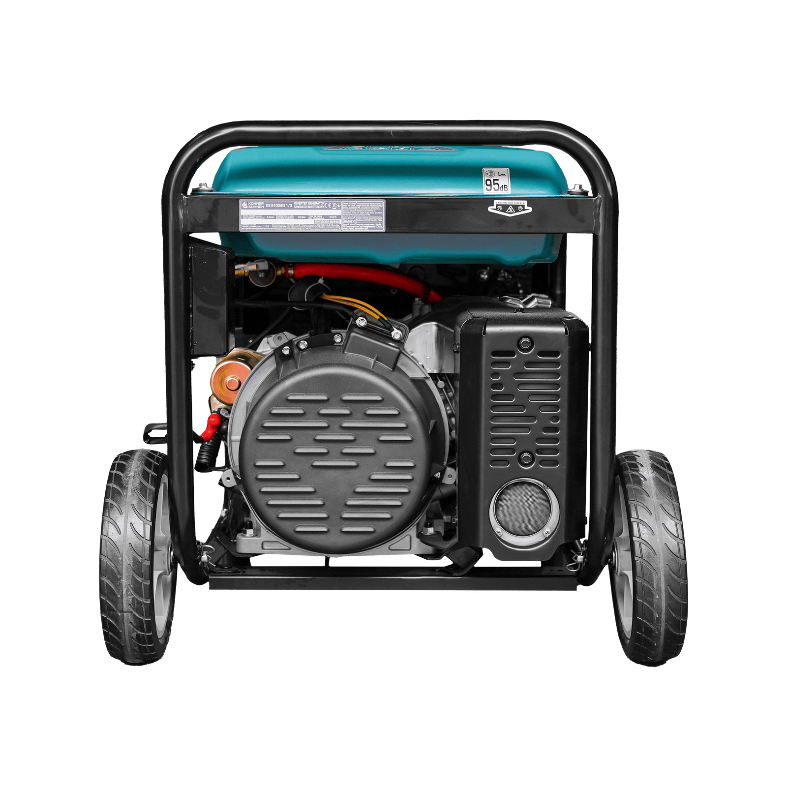 LPG/bensin invertergenerator KS 8100iEG 1/3