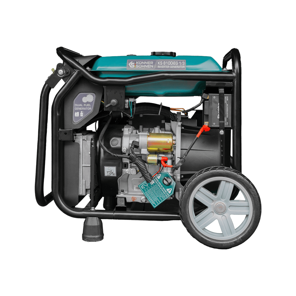 Gerador inversor a GPL/gasolina KS 8100iEG 1/3