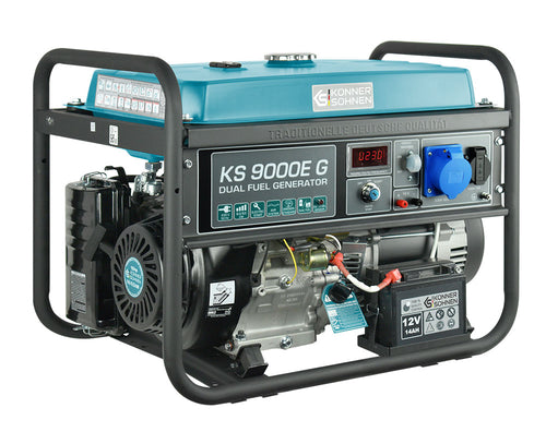 LPG/Gasoline Generator "Könner & Söhnen" KS 9000E G