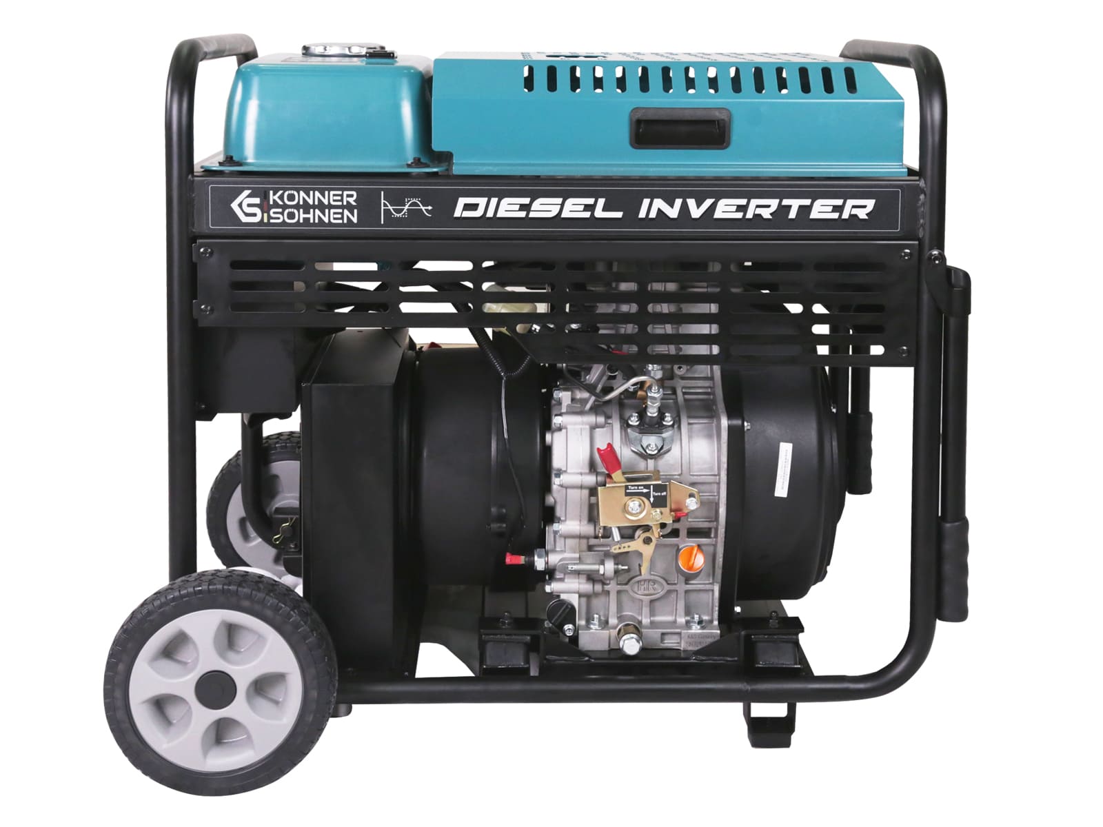 Diesel-invertterigeneraattori KS 9500iDЕ ATSR