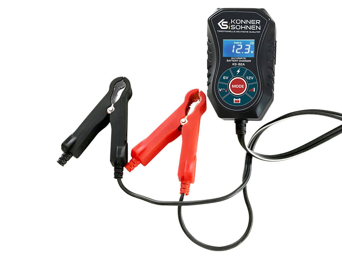 Cargador automático de baterías con clavija SAE KS B2A