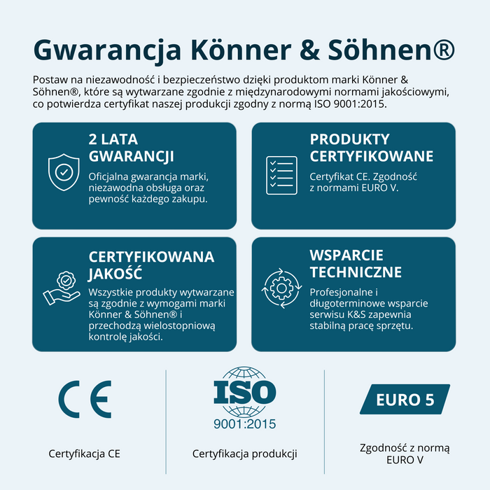 Inwerterowy generator LPG/benzyna KS 5500iEG S