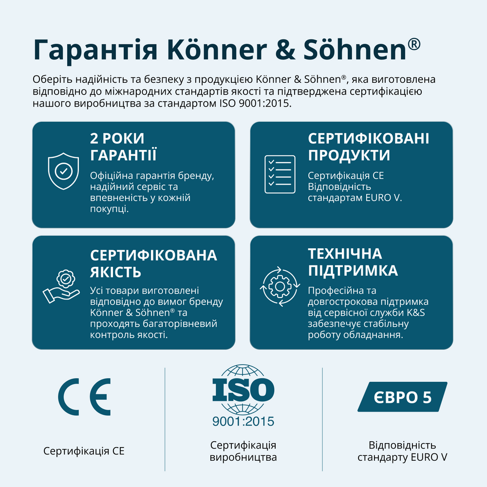 Інверторний генератор LPG/бензин KS 5500iEG S