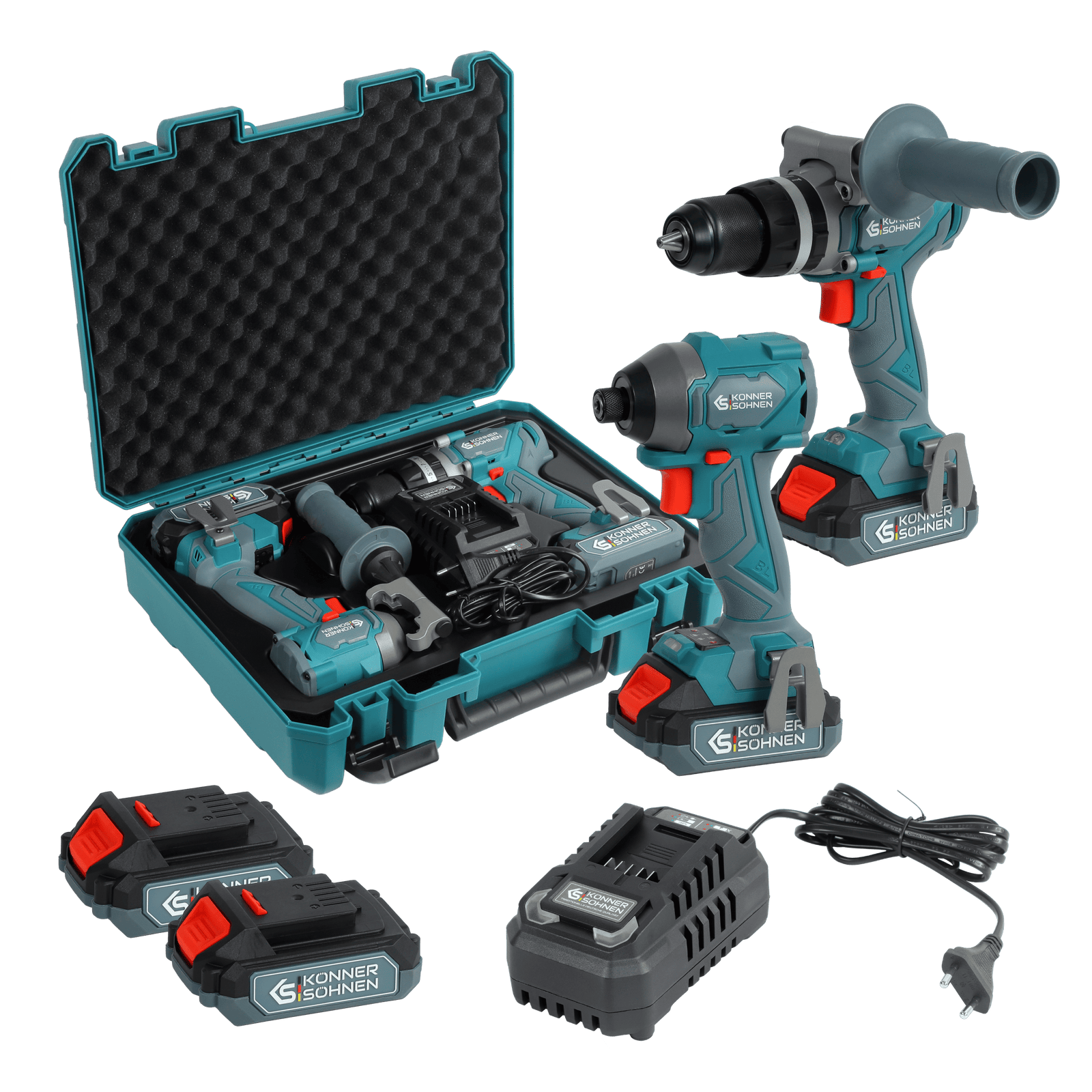 Kit d’outils sans fil  Master Set 2en1 KS IDISD 20V SET 2 