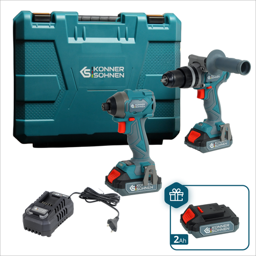Kabelloses Master-Set 2in1 KS IDISD 20V SET 2 PLUS