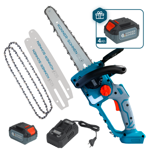 Акумулаторен Мини Верижен Трион KS MCS20V-12 SET PLUS