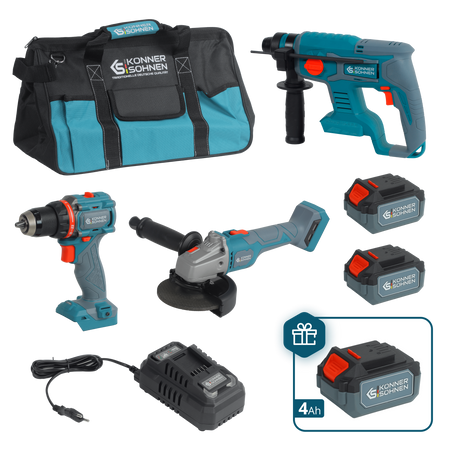 Johdoton Master Set 3-in-1 Kit KS RHAGD 20V SET 3 PLUS