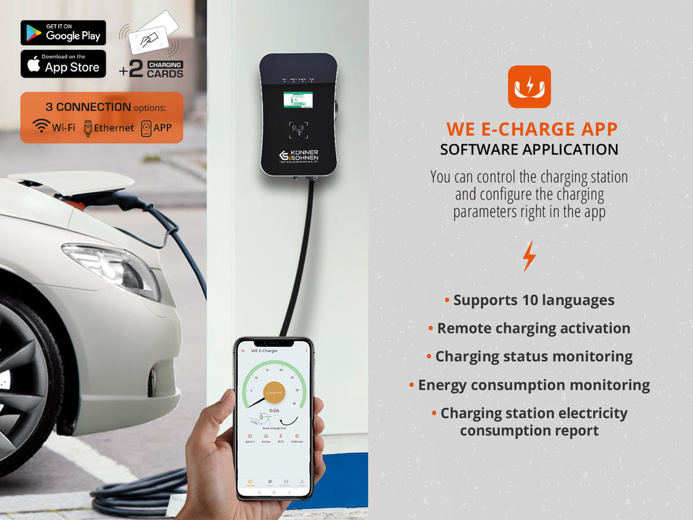 Borne de recharge pour véhicules électriques KS X32/1