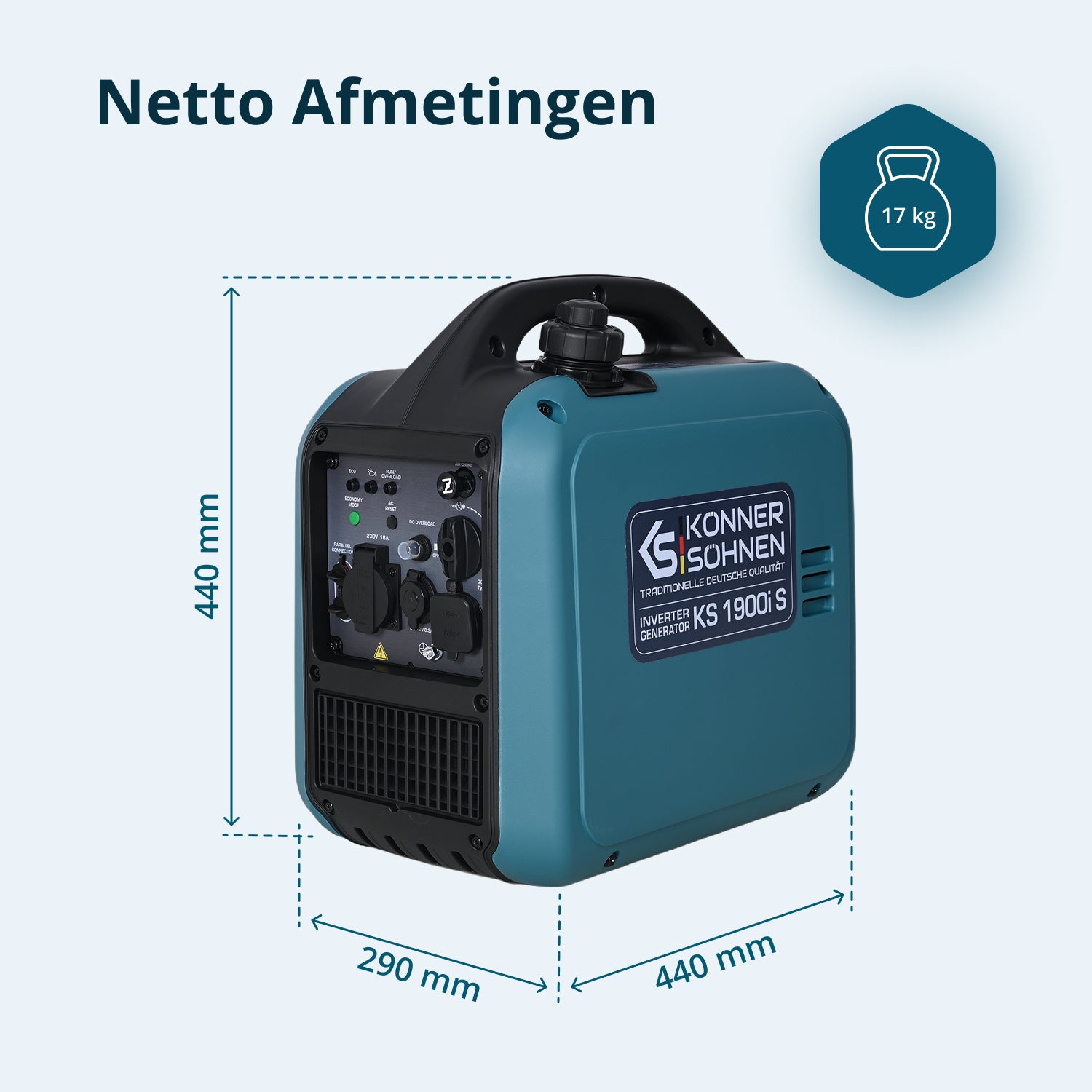 Invertergenerator KS 1900i S