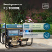 Bensiinikäyttöinen generaattori 'Könner & Söhnen' KS 10000E thumbnail
