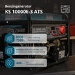 Bensinaggregat "Könner & Söhnen" KS 10000E-3 ATS thumbnail