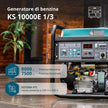 Generatore a benzina "Könner & Söhnen" KS 10000E 1/3 thumbnail