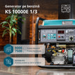 Generator pe benzină „Könner & Söhnen” KS 10000E 1/3 thumbnail