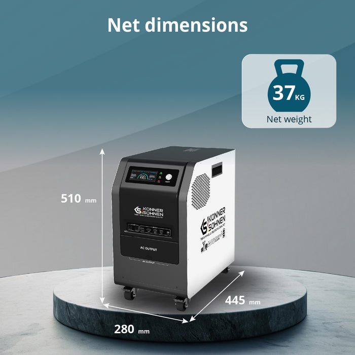 KS 3000PS 3-in-1 Portable Power Station