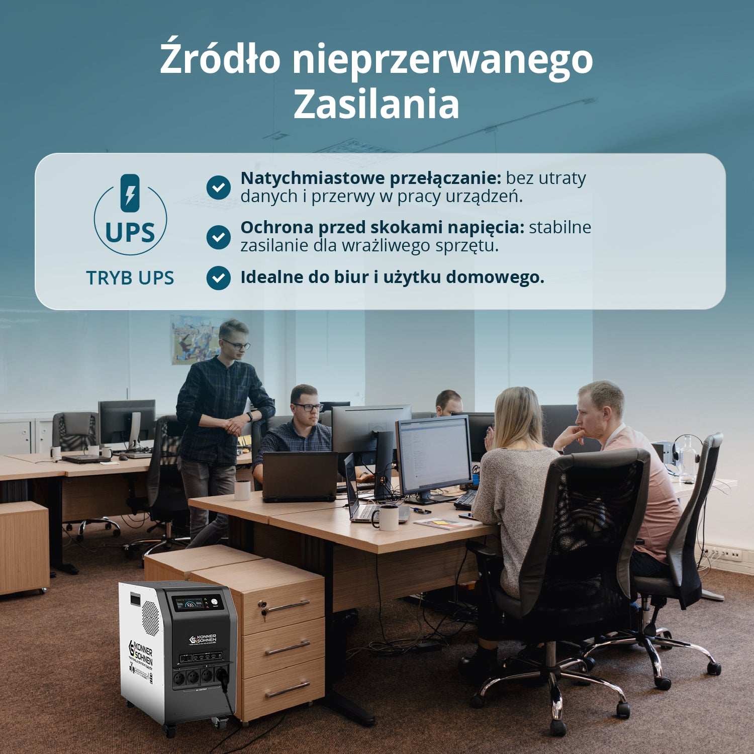 Przenośna stacja zasilania KS 3000PS