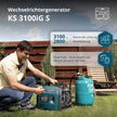 LPG/bensin invertergenerator KS 3100iG S thumbnail