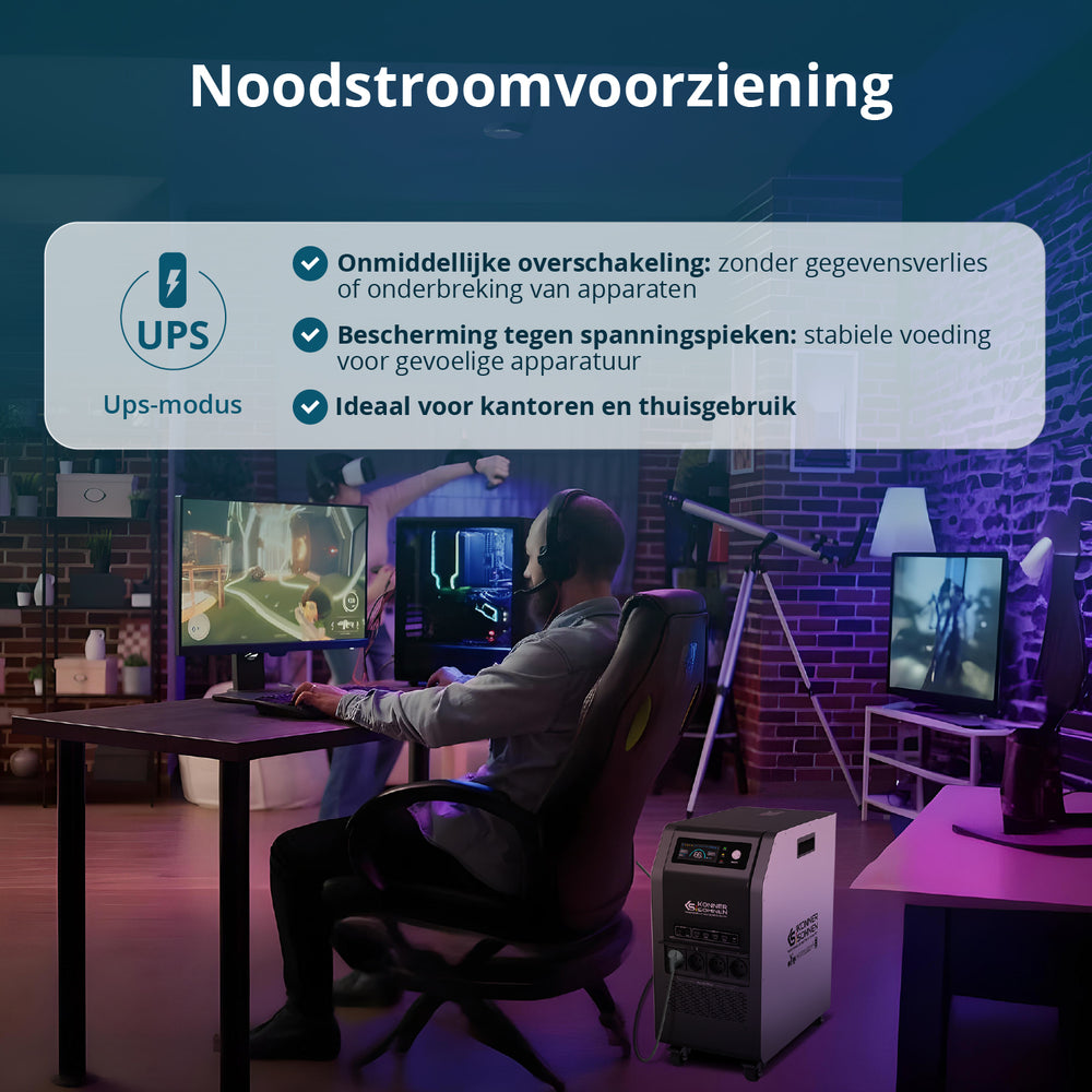 Draagbare Stroomvoorziening 3-in-1 KS 5200PS