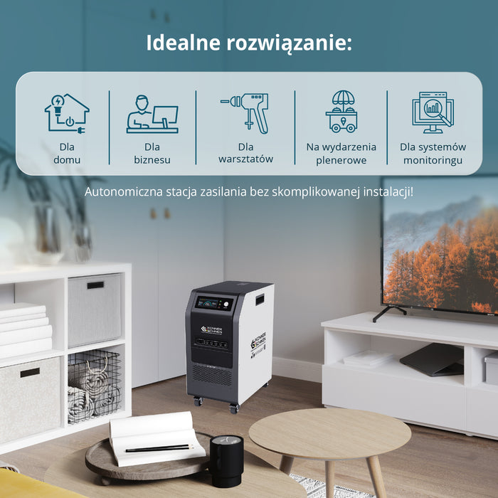 Przenośna stacja zasilania 3-w-1 KS 5200PS