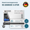 Дизел инвертер генератор у звучно изолованом кућишту KS 6500iDE S ATSR thumbnail