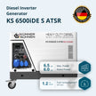 Дизелов инверторен генератор в шумоизолиращ корпус KS 6500iDE S ATSR (Реновиран в добро състояние) thumbnail