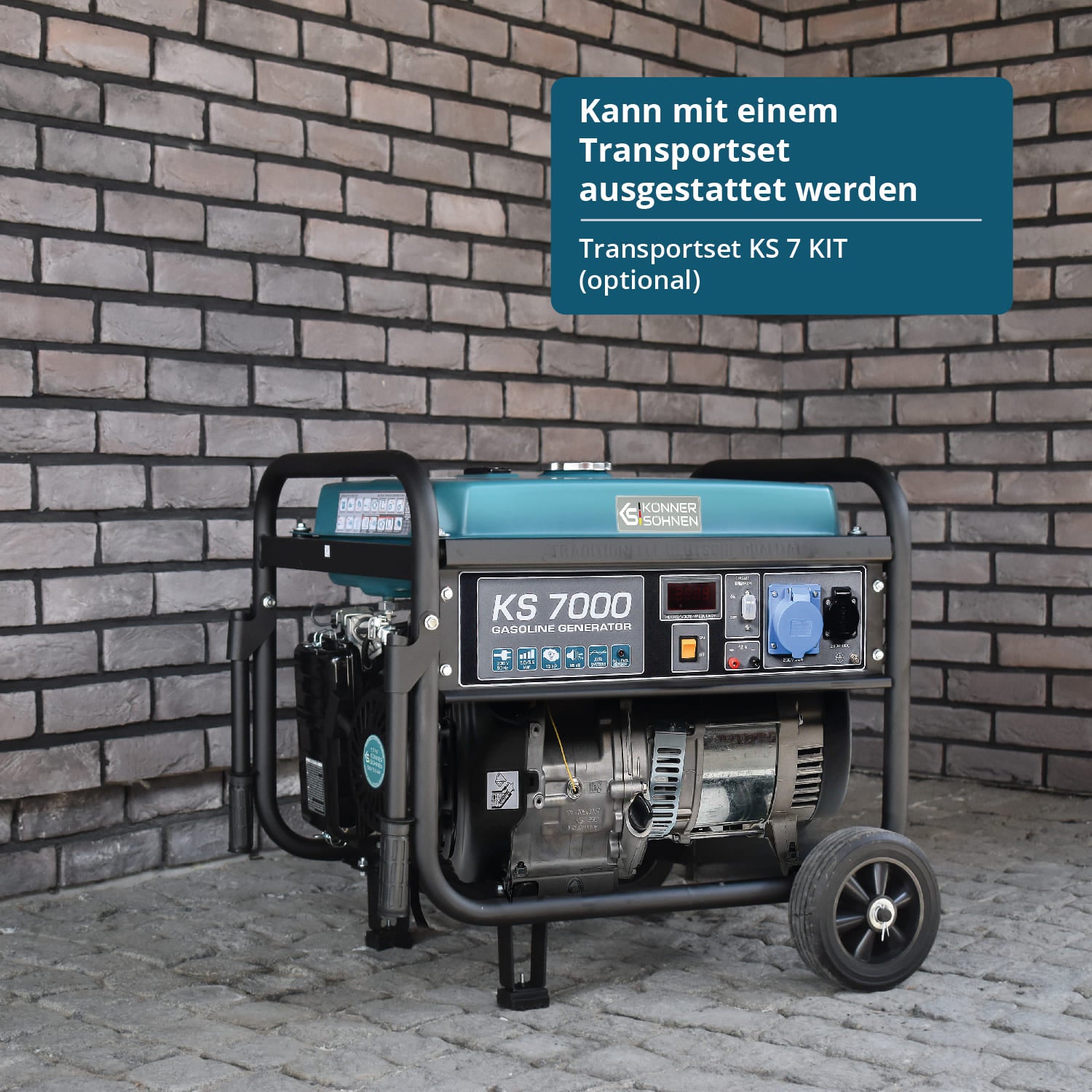 Benzin-Generator "Könner & Söhnen" KS 7000