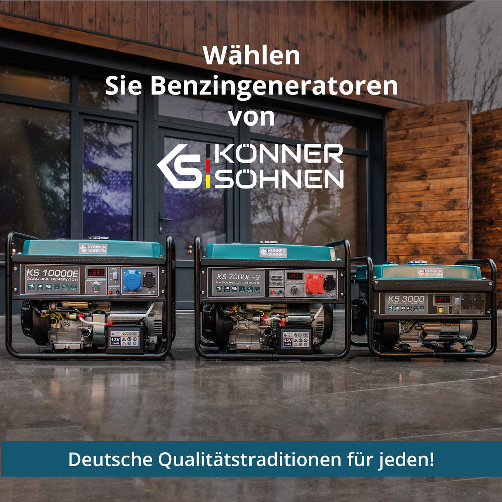 Benzingenerator "Könner & Söhnen" KS 7000E