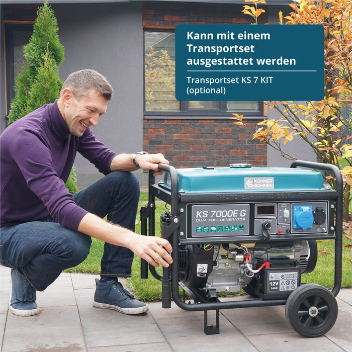 Γεννήτρια LPG/Βενζίνης «Könner & Söhnen» KS 7000E G