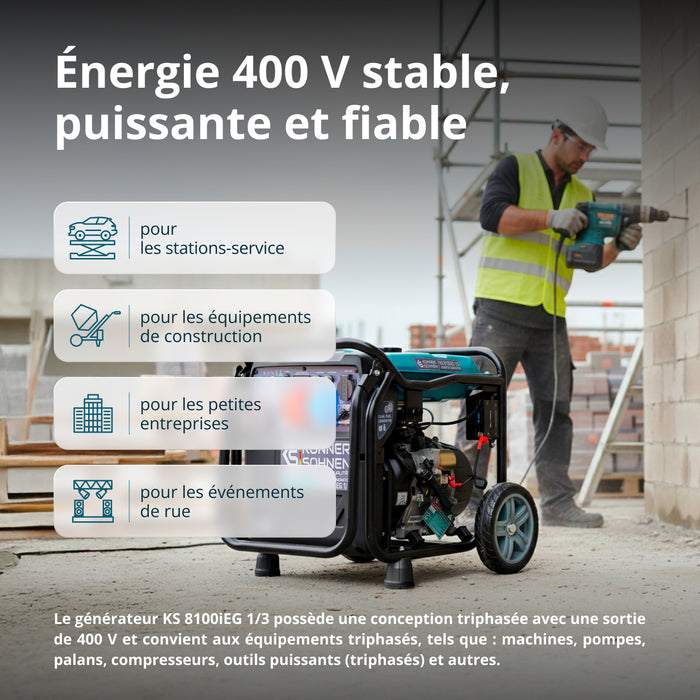 Groupe électrogène Inverter KS 8100iEG 1/3